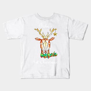 Baby's First Christmas Kids T-Shirt